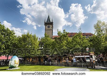 "Old Town Square, park, Old Town City Hall, Prague, Czech Republic, Europe" View Large Photo Image Stock Image - "Old Town Square, park, Old Town City Hall, Prague, Czech Republic, Europe". Fotosearch