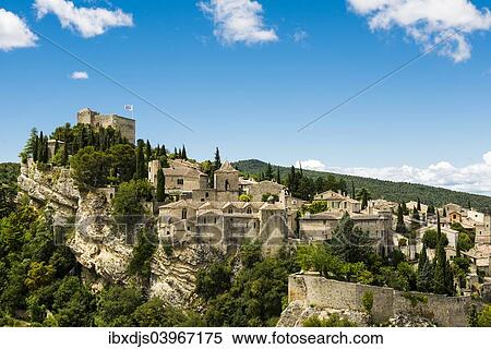 "Old town, Vaison-la-Romaine, Vaucluse, Provence-Alpes-Cote d'Azur, France, Europe" View Large Photo Image Stock Photography - "Old town, Vaison-la-Romaine, Vaucluse, Provence-Alpes-Cote d'Azur, France, Europe". Fotosearch