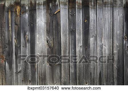 Stock Image - "Old wooden planks of a barn, Quebec Province, Canada, North America". Fotosearch
