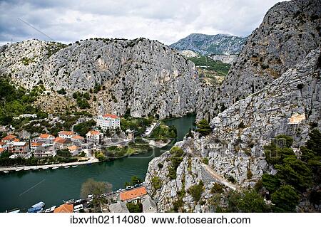 "Omis, an old town at the Adriatic coast, Croatia, Europe" View Large Photo Image Stock Image - "Omis, an old town at the Adriatic coast, Croatia, Europe". Fotosearch