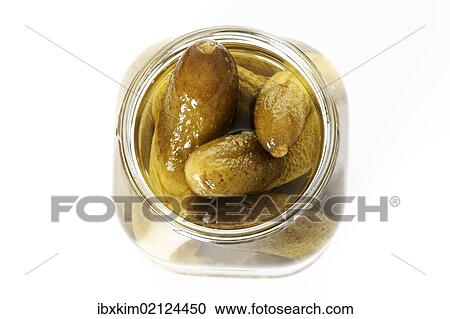 Open jar with pickles View Large Photo Image Stock Image - Open jar with pickles. Fotosearch