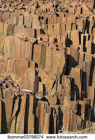 "Organ pipes, basalt, Damaraland, Namibia, Africa" View Large Photo Image Picture - "Organ pipes, basalt, Damaraland, Namibia, Africa". Fotosearch