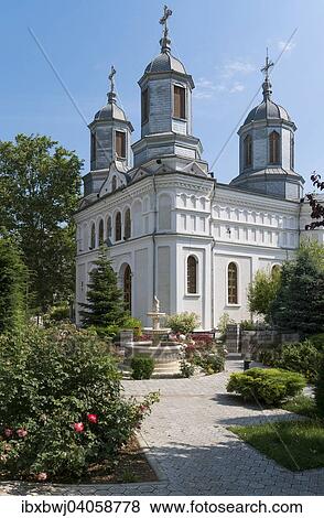 "Orthodox Cathedral of St. Nicholas, Catedrala Sf Nicolae, Tulcea, Dobrogea, Romania, Europe" View Large Photo Image Stock Photo - "Orthodox Cathedral of St. Nicholas, Catedrala Sf Nicolae, Tulcea, Dobrogea, Romania, Europe". Fotosearch