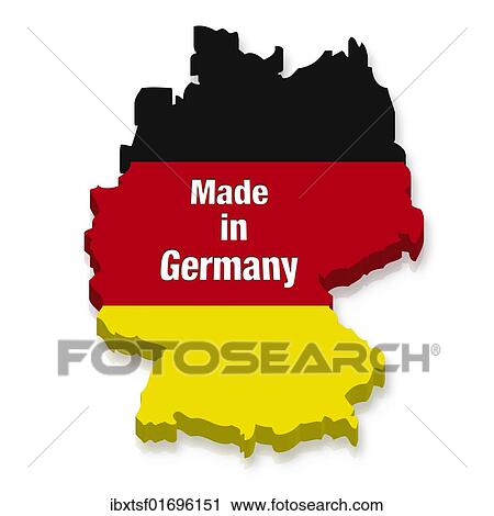 "Outline and flag of Germany, 3D, marked Made in Germany" View Large Photo Image Stock Image - "Outline and flag of Germany, 3D, marked Made in Germany". Fotosearch