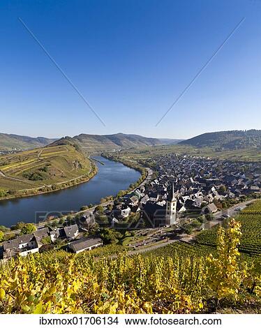 "Overlooking Bremner with a Moselle bend, Landkreis Cochem-Zell district, Rhineland-Palatinate, Germany, Europe" View Large Photo Image Picture - "Overlooking Bremner with a Moselle bend, Landkreis Cochem-Zell district, Rhineland-Palatinate, Germany, Europe". Fotosearch