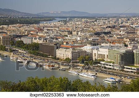 "Overlooking Budapest Danube river and Budapest skyline, Hungary, Europe" View Large Photo Image Stock Image - "Overlooking Budapest Danube river and Budapest skyline, Hungary, Europe". Fotosearch