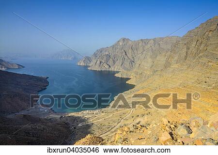 "Overlooking the Khor Najd Fjord, Musandam, Oman, Asia" View Large Photo Image Stock Photograph - "Overlooking the Khor Najd Fjord, Musandam, Oman, Asia". Fotosearch