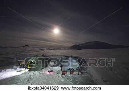 "Overnight camping in tents, in winter, Dovrefjell? ÇôSunndalsfjella National Park, Norway, Europe" View Large Photo Image Stock Photo - "Overnight camping in tents, in winter, Dovrefjell? ÇôSunndalsfjella National Park, Norway, Europe". Fotosearch