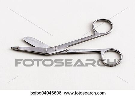Pair of bandage scissors View Large Photo Image Stock Photograph - Pair of bandage scissors. Fotosearch