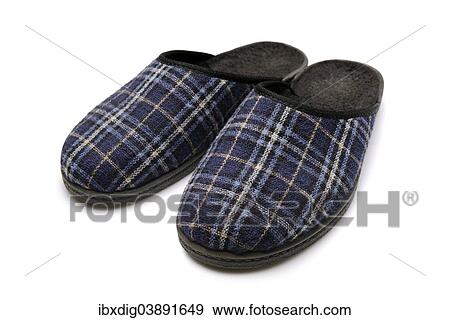 Stock Photo - Pair of slippers. Fotosearch