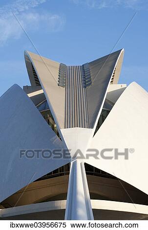 "Palau de les Arts Reina Sofia concert hall, Ciudad de las Artes y las Ciencias, Valencia, Spain, Europe" View Large Photo Image Stock Photography - "Palau de les Arts Reina Sofia concert hall, Ciudad de las Artes y las Ciencias, Valencia, Spain, Europe". Fotosearch