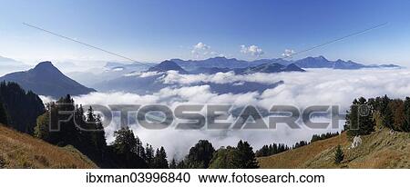 "Panoramic view from Mt Heuberg near Nussdorf am Inn, with Mt Kranzhorn, Mt Wildbarren and Mt Wendelstein, from left, Chiemgau Alps, Chiemgau, Upper Bavaria, Bavaria, Germany, Europe" View Large Photo Image Stock Image - "Panoramic view from Mt Heuberg near Nussdorf am Inn, with Mt Kranzhorn, Mt Wildbarren and Mt Wendelstein, from left, Chiemgau Alps, Chiemgau, Upper Bavaria, Bavaria, Germany, Europe". Fotosearch