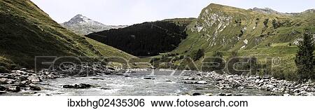 "Panoramic view of an alpine stream, Chur, Switzerland, Europe" View Large Photo Image Stock Photograph - "Panoramic view of an alpine stream, Chur, Switzerland, Europe". Fotosearch