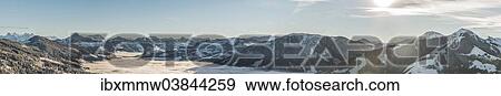 "Panoramic view of the Alps seen from Hochbrixen, Tyrol, Austria, Europe" View Large Photo Image Stock Photo - "Panoramic view of the Alps seen from Hochbrixen, Tyrol, Austria, Europe". Fotosearch