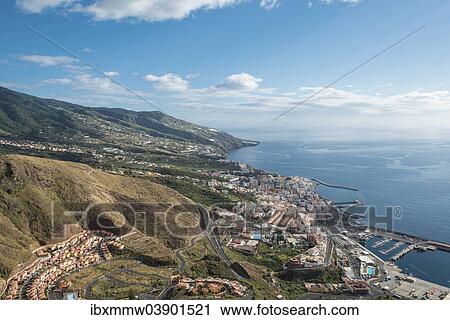 "Panoramic view, Santa Cruz de La Palma, La Palma, Canary Islands, Spain, Europe" View Large Photo Image Stock Image - "Panoramic view, Santa Cruz de La Palma, La Palma, Canary Islands, Spain, Europe". Fotosearch