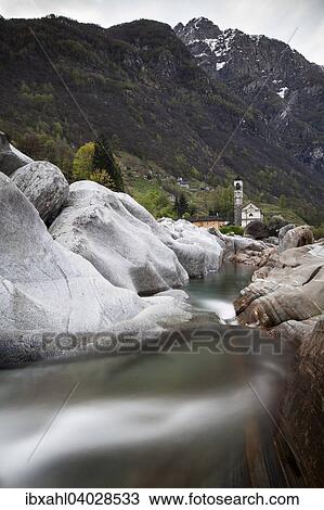 "Parish Church of Lavertezzo and Verzasca River, Lavertezzo, Verzasca Valley, Canton of Ticino, Switzerland, Europe" View Large Photo Image Stock Image - "Parish Church of Lavertezzo and Verzasca River, Lavertezzo, Verzasca Valley, Canton of Ticino, Switzerland, Europe". Fotosearch