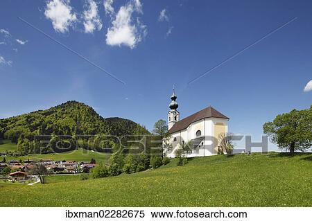 "Parish Church of St. Georg, Ruhpolding, Chiemgau Alps, Chiemgau region, Upper Bavaria, Bavaria, Germany, Europe" View Large Photo Image Stock Photography - "Parish Church of St. Georg, Ruhpolding, Chiemgau Alps, Chiemgau region, Upper Bavaria, Bavaria, Germany, Europe". Fotosearch