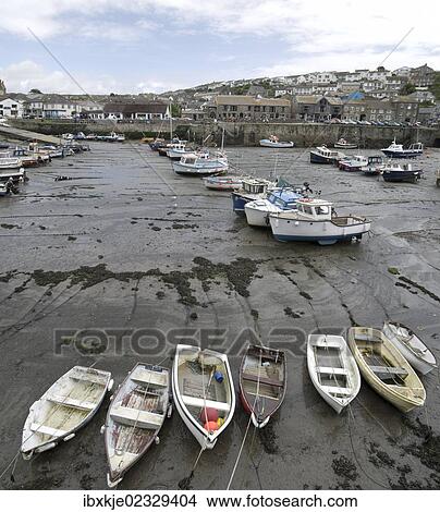 "Partial view of the port of Prothleven at low tide, Cornwall, England, United Kingdom, Europe" View Large Photo Image Picture - "Partial view of the port of Prothleven at low tide, Cornwall, England, United Kingdom, Europe". Fotosearch