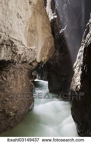 "Partnach Gorge, Upper Bavaria, Bavaria, Germany, Europe" View Large Photo Image Stock Photo - "Partnach Gorge, Upper Bavaria, Bavaria, Germany, Europe". Fotosearch