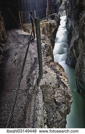 "Partnach Gorge, Upper Bavaria, Bavaria, Germany, Europe" View Large Photo Image Stock Photo - "Partnach Gorge, Upper Bavaria, Bavaria, Germany, Europe". Fotosearch