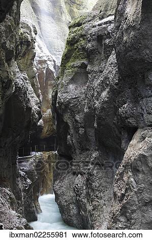 "Partnachklamm gorge, Partnach river, Garmisch-Partenkirchen, Werdenfelser Land region, Wetterstein range, Upper Bavaria, Bavaria, Germany, Europe" View Large Photo Image Stock Image - "Partnachklamm gorge, Partnach river, Garmisch-Partenkirchen, Werdenfelser Land region, Wetterstein range, Upper Bavaria, Bavaria, Germany, Europe". Fotosearch