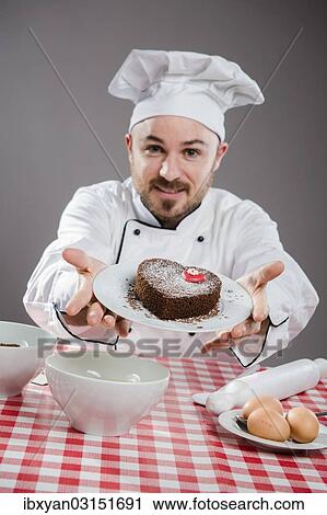 Pastry chef View Large Photo Image Stock Image - Pastry chef. Fotosearch