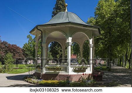 "Pavilion in the Kurpark spa park, Bad Liebenzell, Nordschwarzwald, Schwarzwald, Baden-Wurttemberg, Germany, Europe" View Large Photo Image Stock Photography - "Pavilion in the Kurpark spa park, Bad Liebenzell, Nordschwarzwald, Schwarzwald, Baden-Wurttemberg, Germany, Europe". Fotosearch