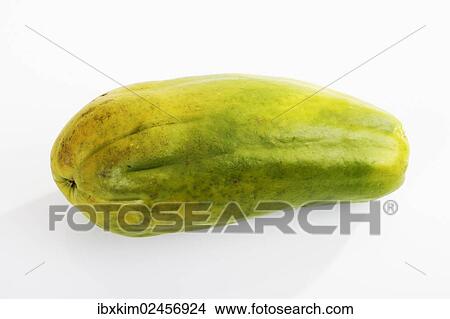 Picture - Pawpaw (Carica papaya). Fotosearch