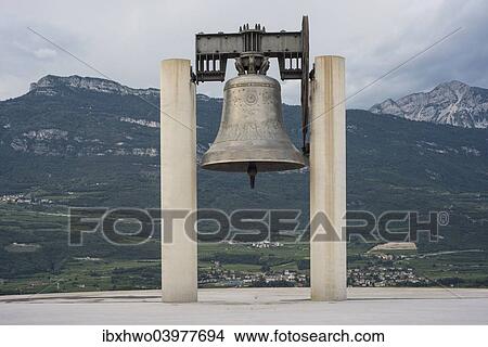 "Peace Bell Maria Dolens, World War I Memorial, Rovereto region of Trentino-Alto Adige, Italy, Europe" View Large Photo Image Picture - "Peace Bell Maria Dolens, World War I Memorial, Rovereto region of Trentino-Alto Adige, Italy, Europe". Fotosearch