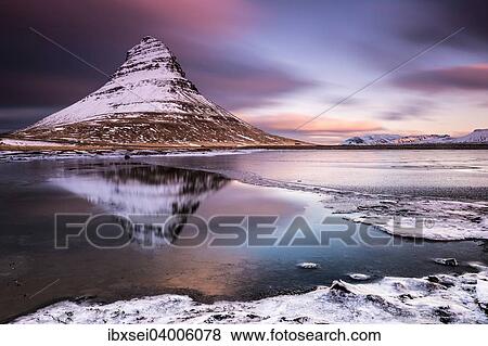 "Peak of Kirkjufell with Kirkjufell river, Kirkjufell, Snaefellsnes peninsula, Iceland, Europe" View Large Photo Image Stock Photo - "Peak of Kirkjufell with Kirkjufell river, Kirkjufell, Snaefellsnes peninsula, Iceland, Europe". Fotosearch
