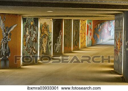"Pedestrian underpass with graffiti art, Maximilian Park, Munich, Upper Bavaria, Bavaria, Germany, Europe" View Large Photo Image Stock Image - "Pedestrian underpass with graffiti art, Maximilian Park, Munich, Upper Bavaria, Bavaria, Germany, Europe". Fotosearch