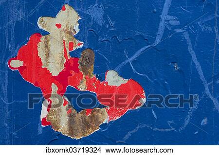 "Peeling blue and red paint on a wall, Faroe Islands, Faroe Islands, Denmark, Europe" View Large Photo Image Picture - "Peeling blue and red paint on a wall, Faroe Islands, Faroe Islands, Denmark, Europe". Fotosearch