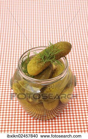 Pickled gherkins View Large Photo Image Stock Image - Pickled gherkins. Fotosearch