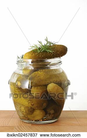 Stock Photo - Pickled gherkins. Fotosearch