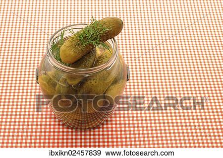 Pickled gherkins View Large Photo Image Stock Photo - Pickled gherkins. Fotosearch
