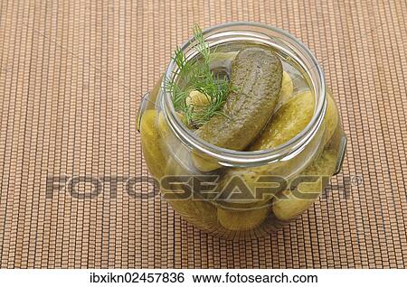 Pickled gherkins View Large Photo Image Stock Photograph - Pickled gherkins. Fotosearch