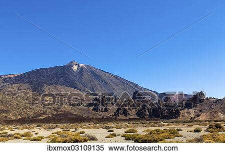 "Pico del Teide volcano with lava rocks in the Teide National Park, UNESCO World Heritage Site, Vilaflor, Provinz Santa Cruz de Tenerife, Tenerife, Canary Islands, Spain, Europe" View Large Photo Image Stock Photography - "Pico del Teide volcano with lava rocks in the Teide National Park, UNESCO World Heritage Site, Vilaflor, Provinz Santa Cruz de Tenerife, Tenerife, Canary Islands, Spain, Europe". Fotosearch
