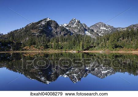 "Picture Lake in the Northern Cascades, Cascade Range, Rockport, Washington, United States, North America" View Large Photo Image Stock Photo - "Picture Lake in the Northern Cascades, Cascade Range, Rockport, Washington, United States, North America". Fotosearch