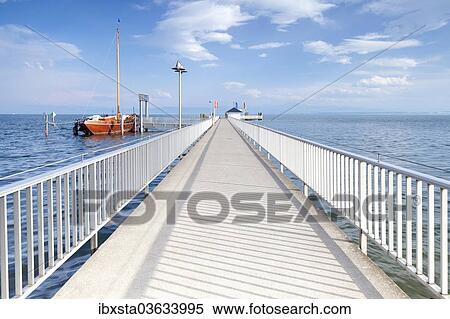 "Pier, Lake Constance, Immenstaad, Baden-Wurttemberg, Germany, Europe" View Large Photo Image Stock Photography - "Pier, Lake Constance, Immenstaad, Baden-Wurttemberg, Germany, Europe". Fotosearch