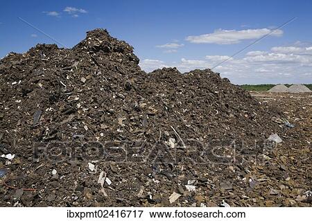 Stock Photo - "Pile of discarded automotive debris at a waste management site, Quebec, Canada, North America". Fotosearch