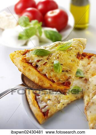 Stock Image - Pizza Margherita. Fotosearch