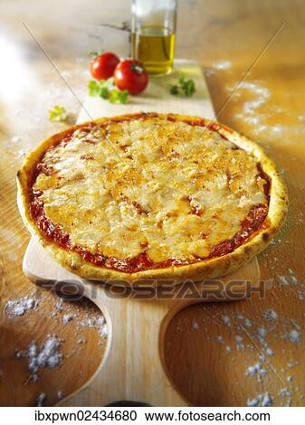 Pizza Margherita View Large Photo Image Stock Image - Pizza Margherita. Fotosearch