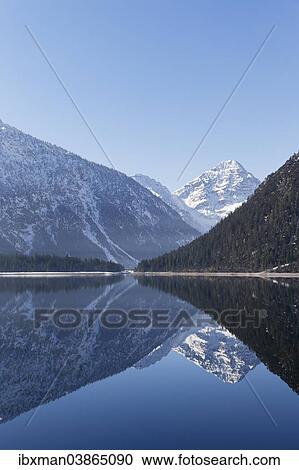 "Plansee Lake with Mt Thaneller, Lechtal Alps, Tyrol, Austria, Europe" View Large Photo Image Stock Image - "Plansee Lake with Mt Thaneller, Lechtal Alps, Tyrol, Austria, Europe". Fotosearch