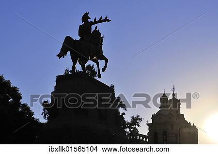 "Plaza San Martin square with equestrian statue, Cordoba, Argentina, South America" View Large Photo Image Picture - "Plaza San Martin square with equestrian statue, Cordoba, Argentina, South America". Fotosearch