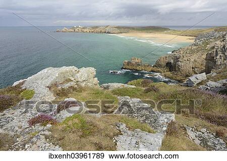 Stock Photo - "Pointe de Penhir, Crozon peninsula, Departement Finistere, Brittany, France, Europe". Fotosearch