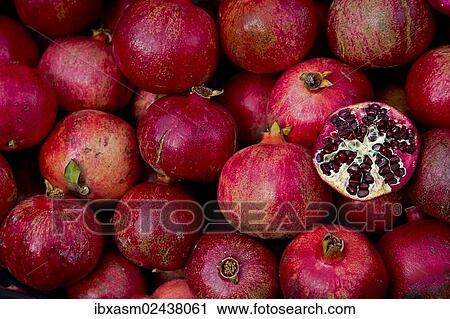 Stock Image - Pomegranates. Fotosearch
