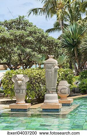 "Pool in the La Pirogue hotel resort, Mauritius, Africa" View Large Photo Image Stock Image - "Pool in the La Pirogue hotel resort, Mauritius, Africa". Fotosearch
