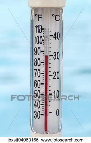 Pool thermometer showing 30 degrees Celsius View Large Photo Image Stock Photograph - Pool thermometer showing 30 degrees Celsius. Fotosearch