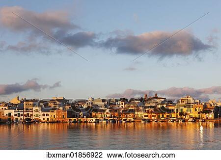 Stock Image - "Porto Colom, Majorca, Balearic Islands, Spain, Europe". Fotosearch
