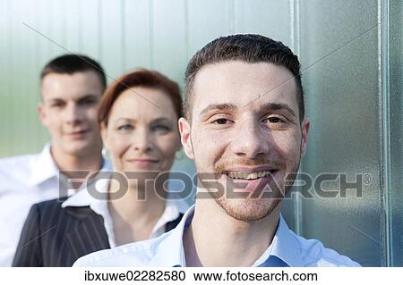 Portrait of a group of business people View Large Photo Image Stock Image - Portrait of a group of business people. Fotosearch